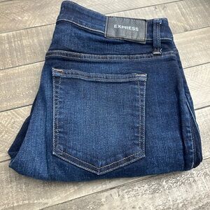 Express Indigo Blue Denim Jeans